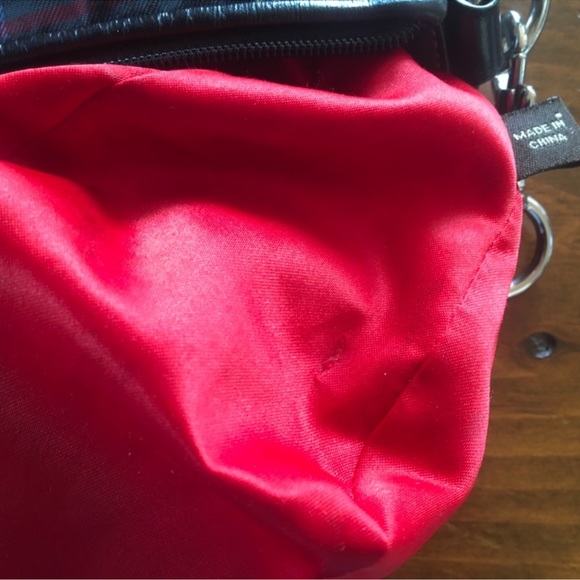 Coach Signature Sparkle Tartan Plaid Bag - Picture 10 of 11